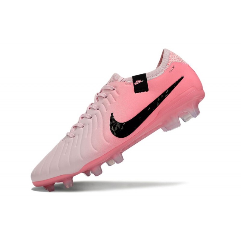 Nike Tiempo Legend X Elite FG Rosa Svart för Herr 8 Billiga Fotbollsskor Nike Tiempo Legend X Elite FG Rosa Svart 8