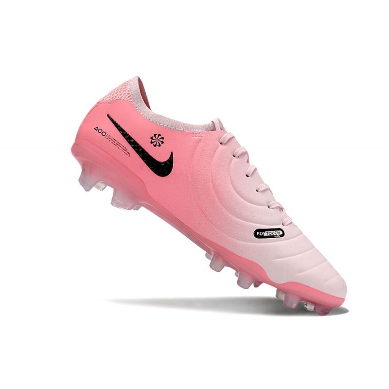 Nike Tiempo Legend X Elite FG Rosa Svart för Herr 9 Billiga Fotbollsskor Nike Tiempo Legend X Elite FG Rosa Svart 9