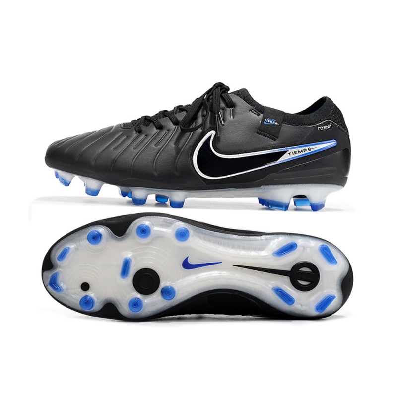 Nike Tiempo Legend X Elite FG Shadow – Svart Krom Blå för Herr 5 Billiga Fotbollsskor Nike Tiempo Legend X Elite FG Shadow – Svart Krom Blå 5