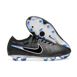 Nike Tiempo Legend X Elite FG Shadow – Svart Krom Blå för Herr Billiga Fotbollsskor Nike Tiempo Legend X Elite FG Shadow – Svart Krom Blå
