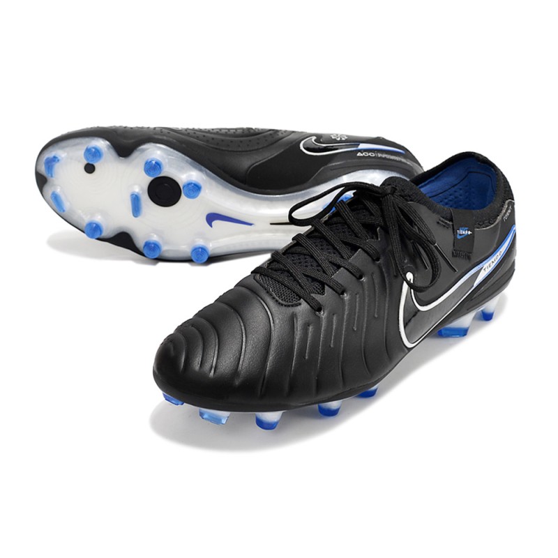 Nike Tiempo Legend X Elite FG Shadow – Svart Krom Blå för Herr 7 Billiga Fotbollsskor Nike Tiempo Legend X Elite FG Shadow – Svart Krom Blå 7