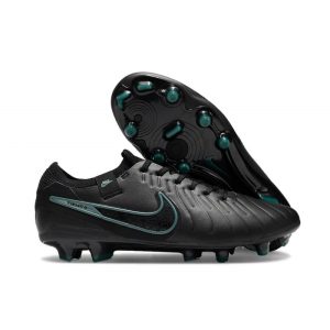 Nike Tiempo Legend X Elite FG Svart för Herr Billiga Fotbollsskor Nike Tiempo Legend X Elite FG Svart