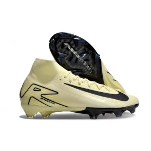 Nike Zoom Mercurial Superfly 10 Elite FG Beige Svart för Herr Billiga Fotbollsskor Nike Zoom Mercurial Superfly 10 Elite FG Beige Svart