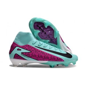 Nike Zoom Mercurial Superfly 10 Elite FG Blå Lila Svart för Herr Billiga Fotbollsskor Nike Zoom Mercurial Superfly 10 Elite FG Blå Lila Svart