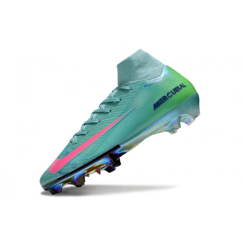 Nike Zoom Mercurial Superfly 10 Elite FG Cosmic Speed 2 – Turkos Svart Limited Edition för Herr 8 Billiga Fotbollsskor Nike Zoom Mercurial Superfly 10 Elite FG Cosmic Speed 2 – Turkos Svart Limited Edition 8