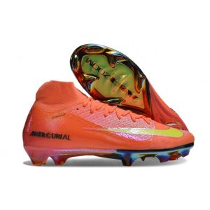 Nike Zoom Mercurial Superfly 10 Elite FG Orange Gul för Herr Billiga Fotbollsskor Nike Zoom Mercurial Superfly 10 Elite FG Orange Gul