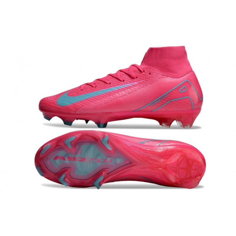 Nike Zoom Mercurial Superfly 10 Elite FG Röd Grå för Herr 5 Billiga Fotbollsskor Nike Zoom Mercurial Superfly 10 Elite FG Röd Grå 5