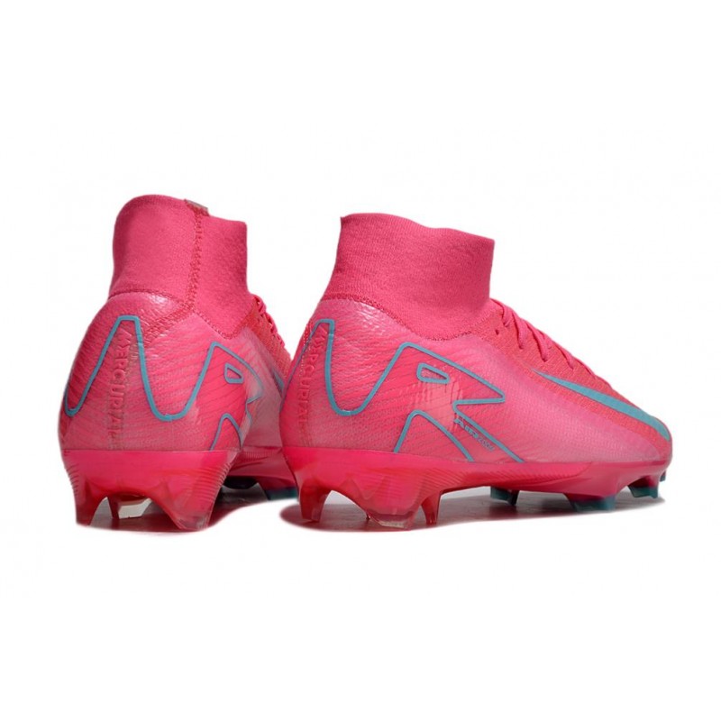 Nike Zoom Mercurial Superfly 10 Elite FG Röd Grå för Herr 6 Billiga Fotbollsskor Nike Zoom Mercurial Superfly 10 Elite FG Röd Grå 6