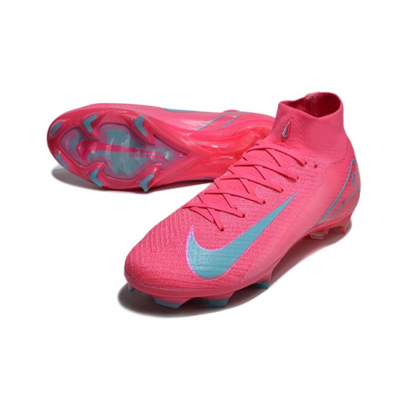 Nike Zoom Mercurial Superfly 10 Elite FG Röd Grå för Herr 7 Billiga Fotbollsskor Nike Zoom Mercurial Superfly 10 Elite FG Röd Grå 7