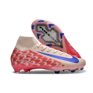 Nike Zoom Mercurial Superfly 10 Elite FG Rosa Röd Blå för Herr Billiga Fotbollsskor Nike Zoom Mercurial Superfly 10 Elite FG Rosa Röd Blå