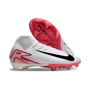 Nike Zoom Mercurial Superfly 10 Elite FG Vit Röd Svart för Herr Billiga Fotbollsskor Nike Zoom Mercurial Superfly 10 Elite FG Vit Röd Svart