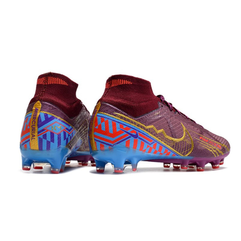 Nike Zoom Mercurial Superfly 9 Elite AG Mbappé Personal Edition – Röd Guld för Herr 6 Billiga Fotbollsskor Nike Zoom Mercurial Superfly 9 Elite AG Mbappé Personal Edition – Röd Guld 6