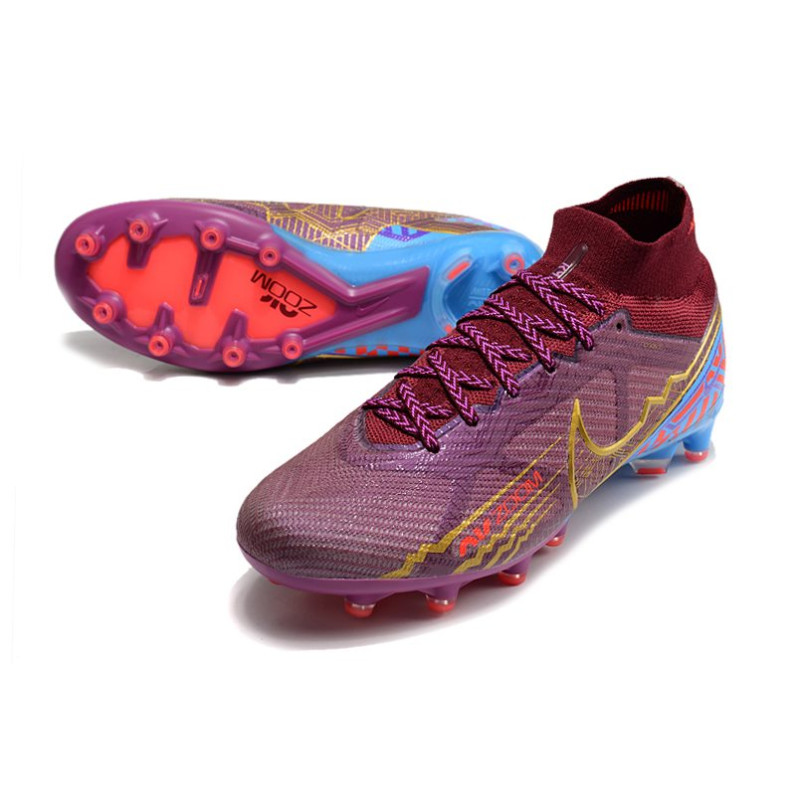 Nike Zoom Mercurial Superfly 9 Elite AG Mbappé Personal Edition – Röd Guld för Herr 7 Billiga Fotbollsskor Nike Zoom Mercurial Superfly 9 Elite AG Mbappé Personal Edition – Röd Guld 7