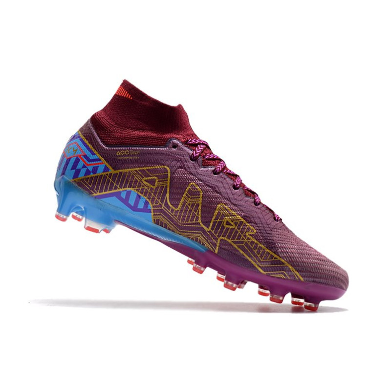 Nike Zoom Mercurial Superfly 9 Elite AG Mbappé Personal Edition – Röd Guld för Herr 9 Billiga Fotbollsskor Nike Zoom Mercurial Superfly 9 Elite AG Mbappé Personal Edition – Röd Guld 9