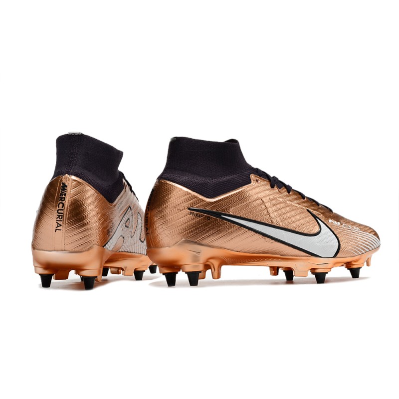 Nike Zoom Mercurial Superfly IX Elite SG Mbappé Personal Edition – Brun för Herr 6 Billiga Fotbollsskor Nike Zoom Mercurial Superfly IX Elite SG Mbappé Personal Edition – Brun 6
