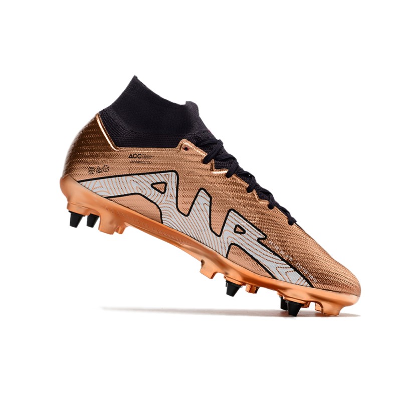Nike Zoom Mercurial Superfly IX Elite SG Mbappé Personal Edition – Brun för Herr 9 Billiga Fotbollsskor Nike Zoom Mercurial Superfly IX Elite SG Mbappé Personal Edition – Brun 9
