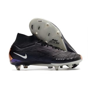 Nike Zoom Mercurial Superfly IX Elite SG Svart Koppar Vit LIMITED EDITION för Herr Billiga Fotbollsskor Nike Zoom Mercurial Superfly IX Elite SG Svart Koppar Vit LIMITED EDITION