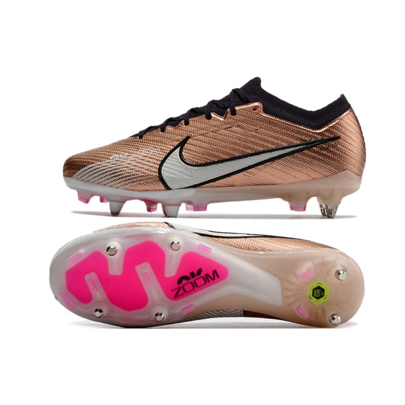 Nike Zoom Mercurial Vapor 15 Elite SG Mbappé Personal Edition – Brun för Herr 5 Billiga Fotbollsskor Nike Zoom Mercurial Vapor 15 Elite SG Mbappé Personal Edition – Brun 5