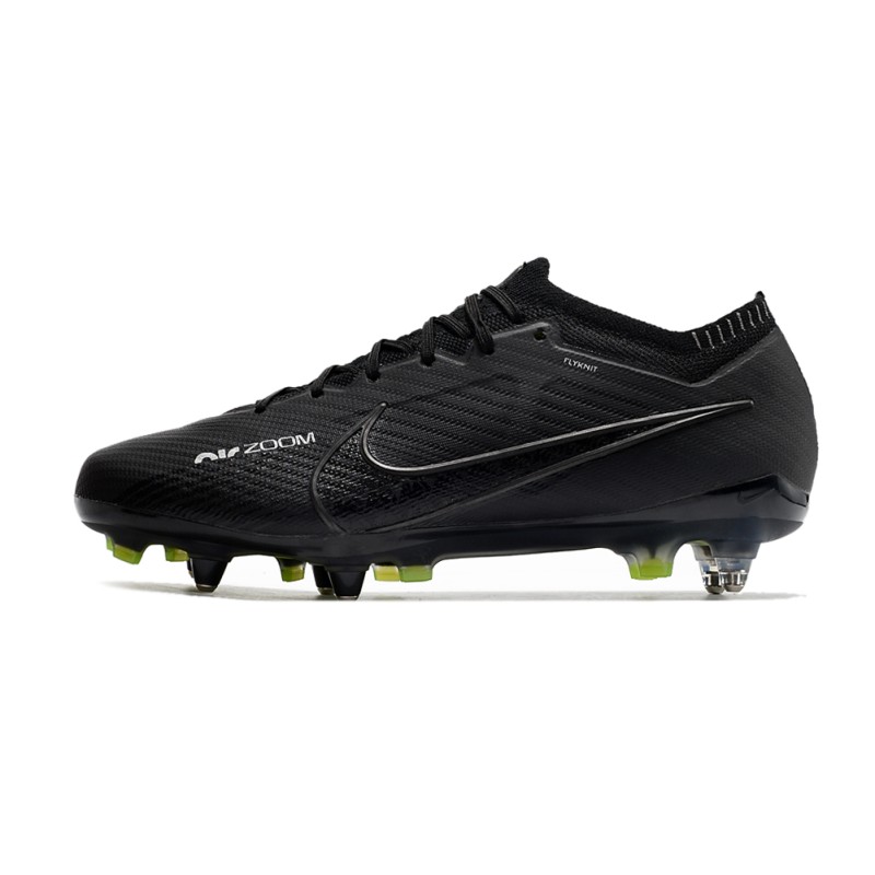 Nike Zoom Mercurial Vapor 15 Elite SG Shadow – Svart Grå Vit Neon för Herr 4 Billiga Fotbollsskor Nike Zoom Mercurial Vapor 15 Elite SG Shadow – Svart Grå Vit Neon 4