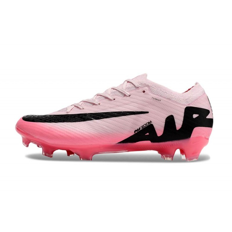 Nike Zoom Mercurial Vapor XV Elite FG Mad Brilliance – Rosa Svart för Herr 4 Billiga Fotbollsskor Nike Zoom Mercurial Vapor XV Elite FG Mad Brilliance – Rosa Svart 4