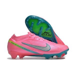Nike Zoom Mercurial Vapor XV Elite FG Rosa Blå för Herr Billiga Fotbollsskor Nike Zoom Mercurial Vapor XV Elite FG Rosa Blå