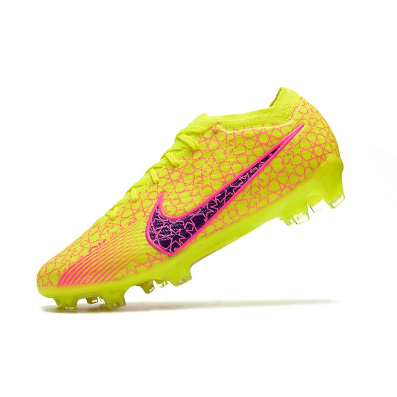 Nike Zoom Mercurial Vapor XV Elite FG Skor Gul Röd för Herr 8 Billiga Fotbollsskor Nike Zoom Mercurial Vapor XV Elite FG Skor Gul Röd 8