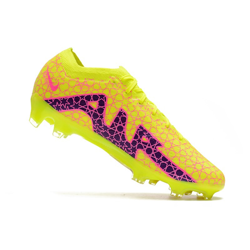 Nike Zoom Mercurial Vapor XV Elite FG Skor Gul Röd för Herr 9 Billiga Fotbollsskor Nike Zoom Mercurial Vapor XV Elite FG Skor Gul Röd 9