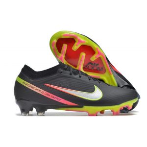 Nike Zoom Mercurial Vapor XV Elite FG Svart Silver för Herr Billiga Fotbollsskor Nike Zoom Mercurial Vapor XV Elite FG Svart Silver