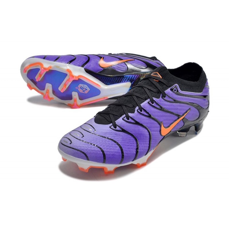 Nike Zoom Mercurial Vapor XV Elite FG TN Lila Svart för Herr 7 Billiga Fotbollsskor Nike Zoom Mercurial Vapor XV Elite FG TN Lila Svart 7