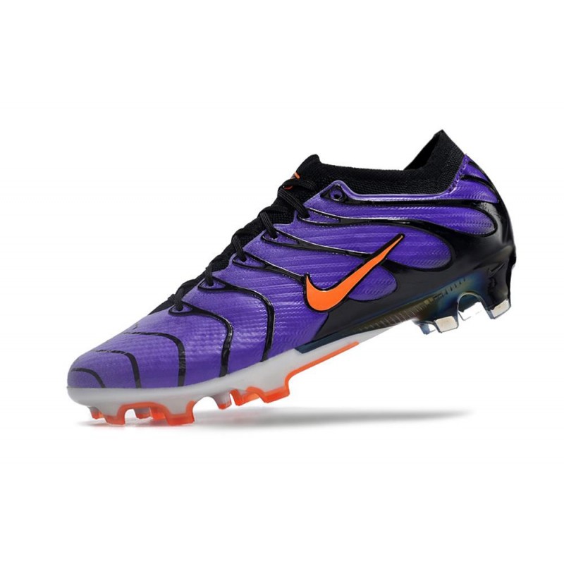 Nike Zoom Mercurial Vapor XV Elite FG TN Lila Svart för Herr 8 Billiga Fotbollsskor Nike Zoom Mercurial Vapor XV Elite FG TN Lila Svart 8