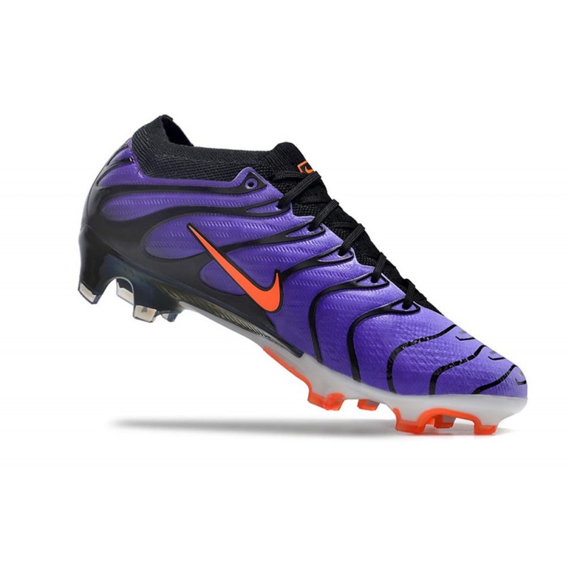 Nike Zoom Mercurial Vapor XV Elite FG TN Lila Svart för Herr 9 Billiga Fotbollsskor Nike Zoom Mercurial Vapor XV Elite FG TN Lila Svart 9