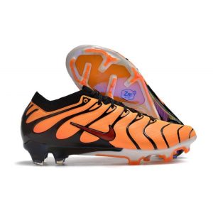 Nike Zoom Mercurial Vapor XV Elite FG TN Orange Svart för Herr Billiga Fotbollsskor Nike Zoom Mercurial Vapor XV Elite FG TN Orange Svart