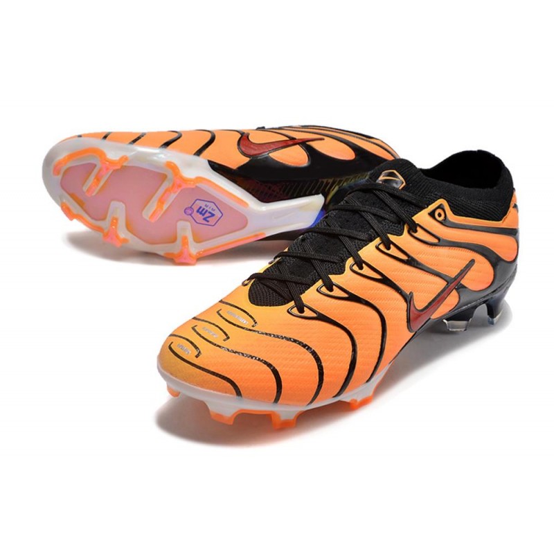 Nike Zoom Mercurial Vapor XV Elite FG TN Orange Svart för Herr 7 Billiga Fotbollsskor Nike Zoom Mercurial Vapor XV Elite FG TN Orange Svart 7