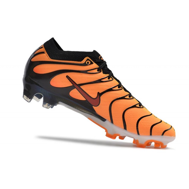 Nike Zoom Mercurial Vapor XV Elite FG TN Orange Svart för Herr 9 Billiga Fotbollsskor Nike Zoom Mercurial Vapor XV Elite FG TN Orange Svart 9