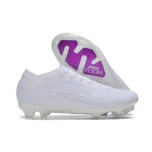 Nike Zoom Mercurial Vapor XV Elite FG Vit Lila för Herr Billiga Fotbollsskor Nike Zoom Mercurial Vapor XV Elite FG Vit Lila