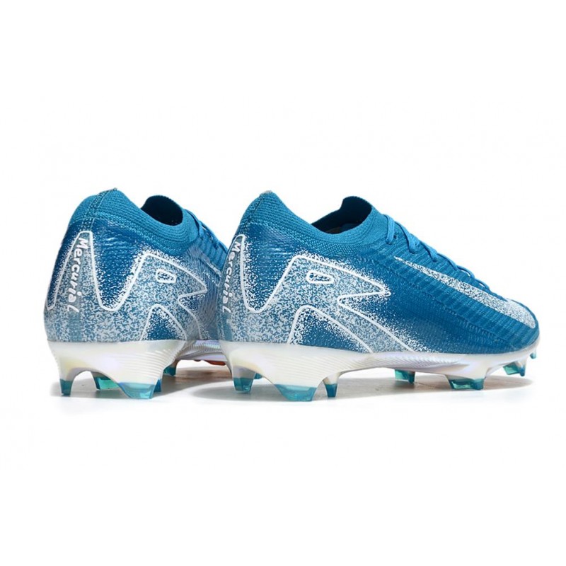 Nike Zoom Mercurial Vapor XVI Elite FG Blå Vit för Herr 6 Billiga Fotbollsskor Nike Zoom Mercurial Vapor XVI Elite FG Blå Vit 6