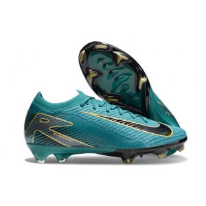 Nike Zoom Mercurial Vapor XVI Elite FG Cyan Svart för Herr Billiga Fotbollsskor Nike Zoom Mercurial Vapor XVI Elite FG Cyan Svart