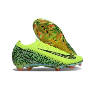 Nike Zoom Mercurial Vapor XVI Elite FG Grön Svart för Herr Billiga Fotbollsskor Nike Zoom Mercurial Vapor XVI Elite FG Grön Svart