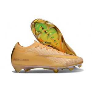 Nike Zoom Mercurial Vapor XVI Elite FG Gul Guld för Herr Billiga Fotbollsskor Nike Zoom Mercurial Vapor XVI Elite FG Gul Guld