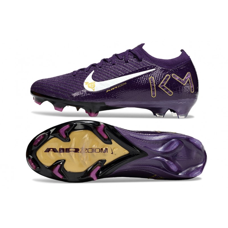 Nike Zoom Mercurial Vapor XVI Elite FG MBAPPE Lila Vit för Herr 5 Billiga Fotbollsskor Nike Zoom Mercurial Vapor XVI Elite FG MBAPPE Lila Vit 5