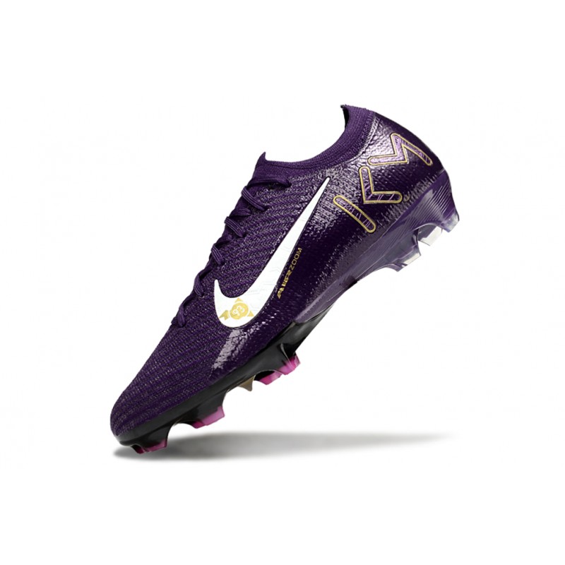 Nike Zoom Mercurial Vapor XVI Elite FG MBAPPE Lila Vit för Herr 8 Billiga Fotbollsskor Nike Zoom Mercurial Vapor XVI Elite FG MBAPPE Lila Vit 8