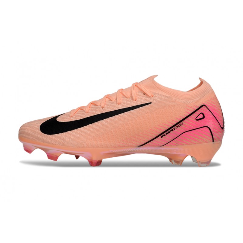 Nike Zoom Mercurial Vapor XVI Elite FG Orange Svart för Herr 4 Billiga Fotbollsskor Nike Zoom Mercurial Vapor XVI Elite FG Orange Svart 4
