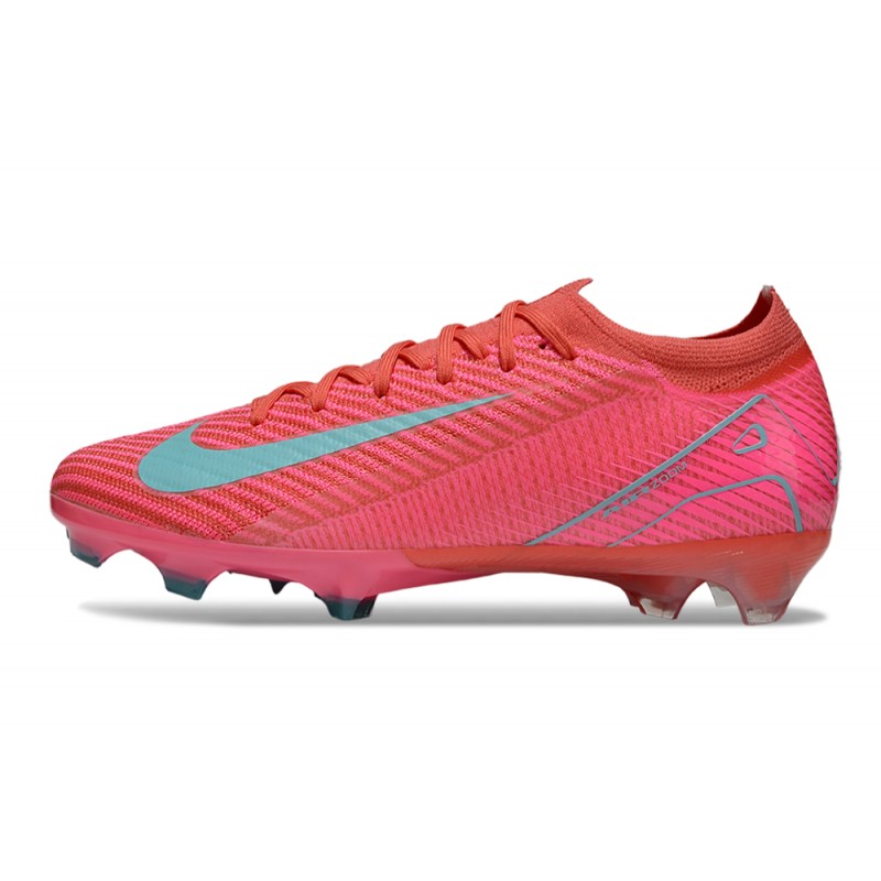 Nike Zoom Mercurial Vapor XVI Elite FG Röd Grön för Herr 4 Billiga Fotbollsskor Nike Zoom Mercurial Vapor XVI Elite FG Röd Grön 4