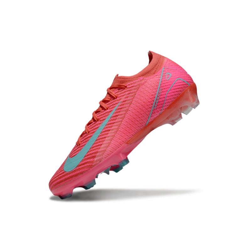 Nike Zoom Mercurial Vapor XVI Elite FG Röd Grön för Herr 8 Billiga Fotbollsskor Nike Zoom Mercurial Vapor XVI Elite FG Röd Grön 8