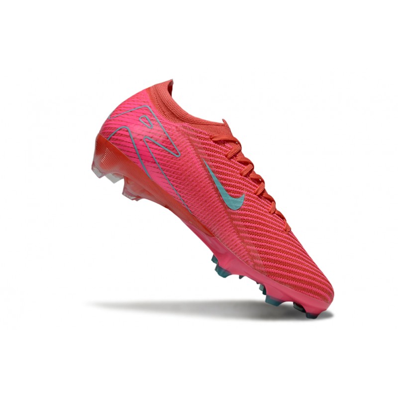 Nike Zoom Mercurial Vapor XVI Elite FG Röd Grön för Herr 9 Billiga Fotbollsskor Nike Zoom Mercurial Vapor XVI Elite FG Röd Grön 9