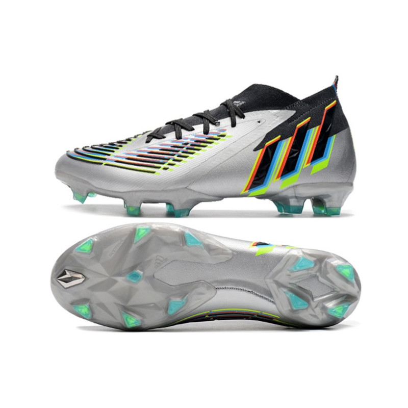 Skor adidas Predator Edge.1 FG Beyond Fast – Silver Svart Grön för Herr 5 Billiga Fotbollsskor Skor adidas Predator Edge.1 FG Beyond Fast – Silver Svart Grön 5