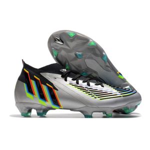 Skor adidas Predator Edge.1 FG Beyond Fast – Silver Svart Grön för Herr Billiga Fotbollsskor Skor adidas Predator Edge.1 FG Beyond Fast – Silver Svart Grön