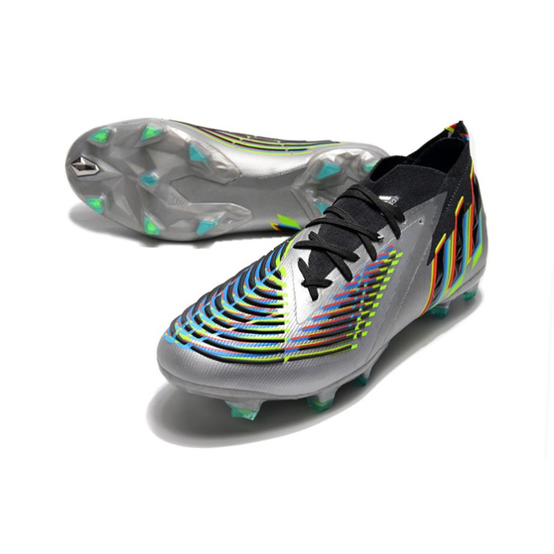 Skor adidas Predator Edge.1 FG Beyond Fast – Silver Svart Grön för Herr 7 Billiga Fotbollsskor Skor adidas Predator Edge.1 FG Beyond Fast – Silver Svart Grön 7