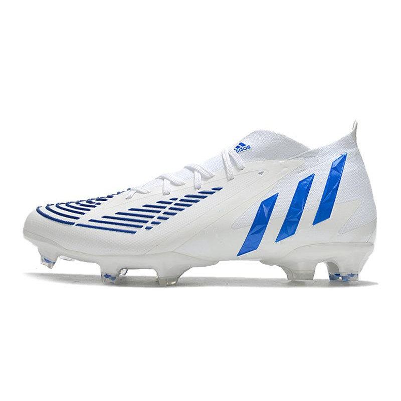 Skor adidas Predator Edge.1 FG Diamond Edge – Vit Blå för Herr 4 Billiga Fotbollsskor Skor adidas Predator Edge.1 FG Diamond Edge – Vit Blå 4