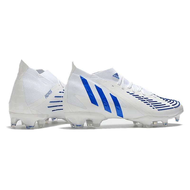 Skor adidas Predator Edge.1 FG Diamond Edge – Vit Blå för Herr 6 Billiga Fotbollsskor Skor adidas Predator Edge.1 FG Diamond Edge – Vit Blå 6